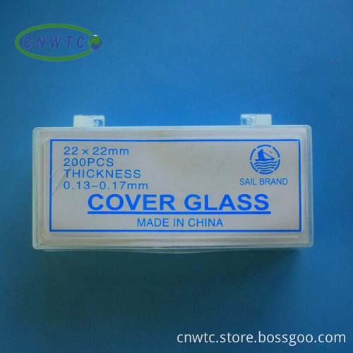 22x22mm Lab Glass Cover Slides: Products, Types, and Applications